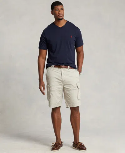 POLO RALPH LAUREN MEN'S BIG & TALL GELLAR CLASSIC-FIT TWILL CARGO SHORTS