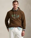 Polo Ralph Lauren Ralph Lauren The Rl Fleece Western-logo Hoodie In Brown