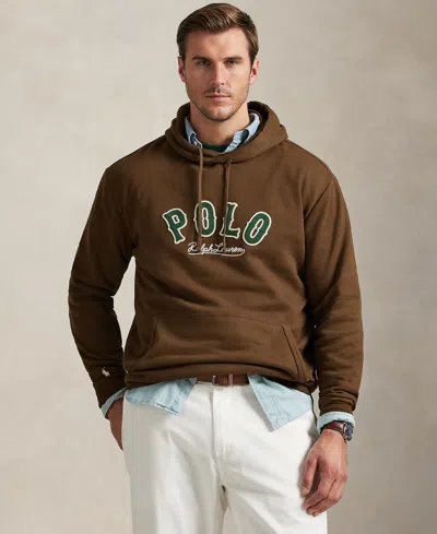 POLO RALPH LAUREN MEN'S BIG & TALL GRAPHIC HOODED SWEATSHIRT