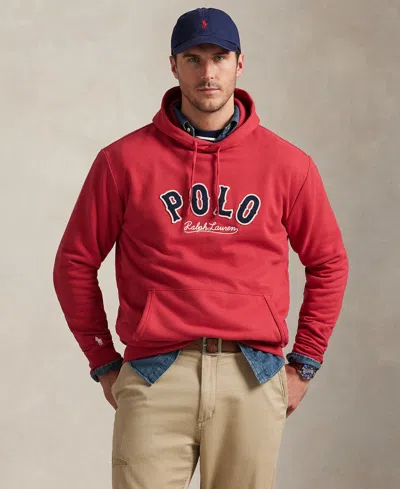 POLO RALPH LAUREN MEN'S BIG & TALL GRAPHIC HOODED SWEATSHIRT
