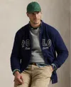 Polo Ralph Lauren Ralph Lauren The Rl Fleece Western-logo Jacket In Blue