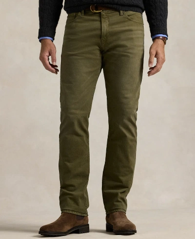 Polo Ralph Lauren Men's Big & Tall Hampton Relaxed Straight Stretch Jeans In Green