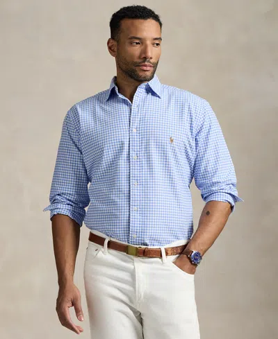 POLO RALPH LAUREN MEN'S BIG & TALL ICONIC OXFORD SHIRT
