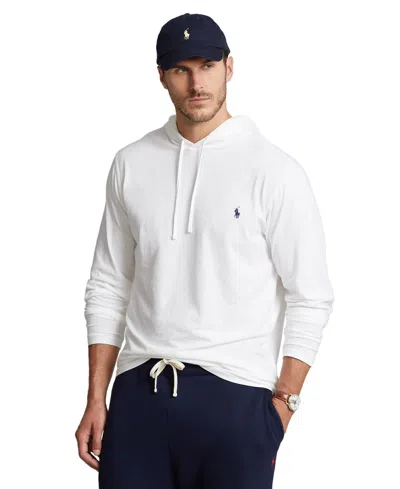 POLO RALPH LAUREN MEN'S BIG & TALL JERSEY HOODED T-SHIRT