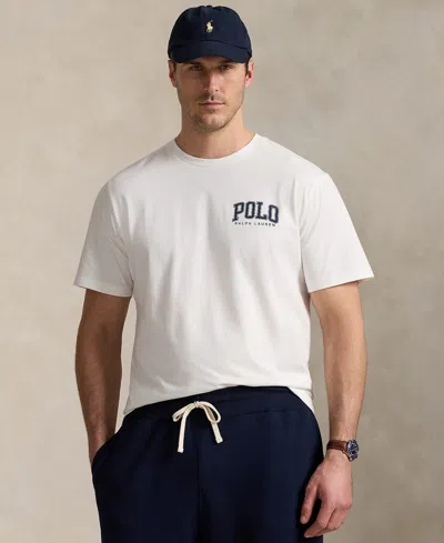 Polo Ralph Lauren Men's Big & Tall Logo Jersey T-shirt In White