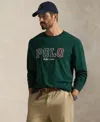 Polo Ralph Lauren Men's Big & Tall Long-sleeve Graphic T-shirt In Green