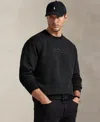 Polo Ralph Lauren Men's Big & Tall Long Sleeves Sweatshirt In Black