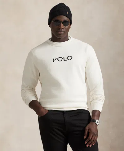 Polo Ralph Lauren Men's Big & Tall Long Sleeves Sweatshirt In White