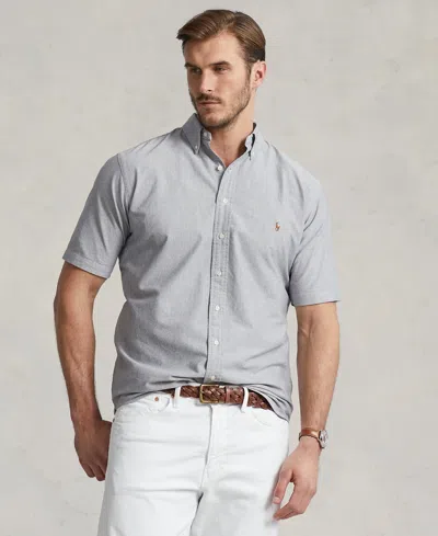 Polo Ralph Lauren Men's Big & Tall Oxford Shirt In Gray