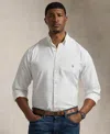 Polo Ralph Lauren Men's Big & Tall Performance Oxford Shirt In White