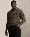 Polo Ralph Lauren Men's Big & Tall Printed Short Sleeve Shirt In Brown