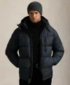 Polo Ralph Lauren Gorham Water-repellent Ripstop Fabric Down Jacket Clothing In Black