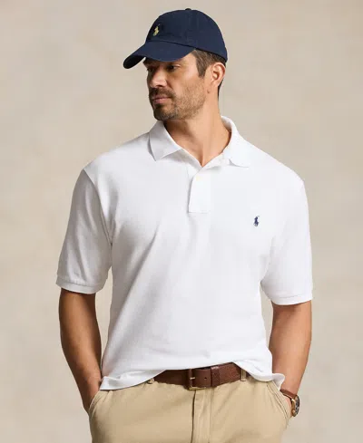 Polo Ralph Lauren Classic Fit Mesh Polo Shirt In White