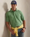 Polo Ralph Lauren Men's Big & Tall The Iconic Mesh Polo Shirt In Green