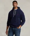Polo Ralph Lauren Zip-up Hooded Sweatshirt In Cotton-polyester Blend In Cruise Navy