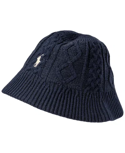 Polo Ralph Lauren Men's Cable Knit Bucket Hat In Neutral
