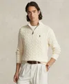 Polo Ralph Lauren Cable-knit Cotton Sweater In Yellow