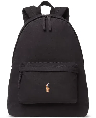 Polo Ralph Lauren Men's Canvas Backpack In Black