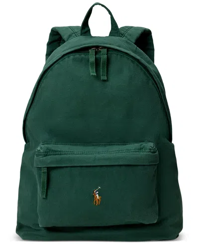 Polo Ralph Lauren Men's Canvas Backpack In Green