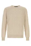 Polo Ralph Lauren Ls Cable Cn-long Sleeve-pullover In Beige O Tan