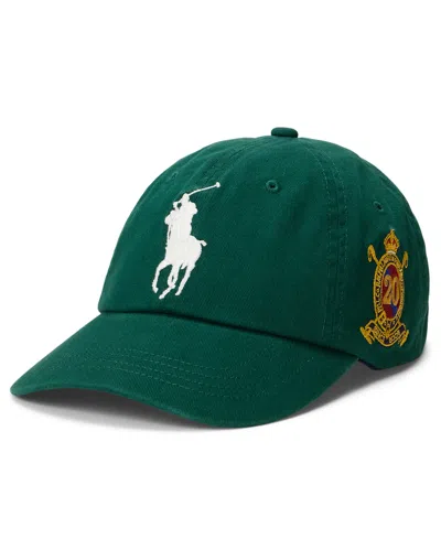 Polo Ralph Lauren Men's Chino Cap In Green