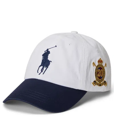 Polo Ralph Lauren Men's Chino Cap In White