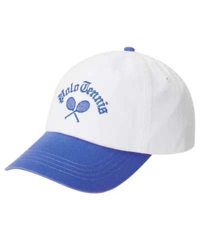 Polo Ralph Lauren Logo-embroidered Sport Cap In White