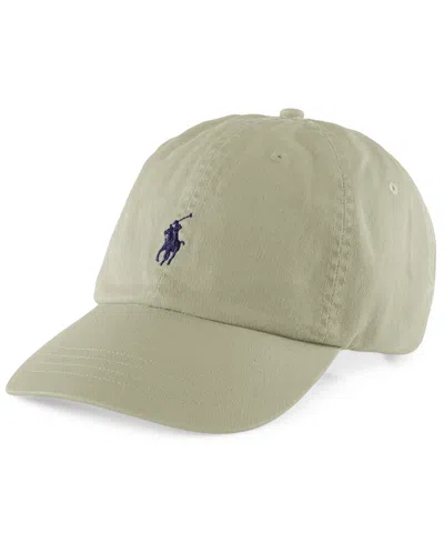 Polo Ralph Lauren Men's Classic Chino Cap In Green