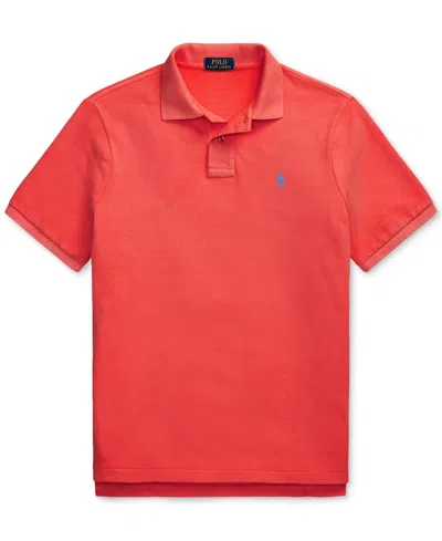 Polo Ralph Lauren Men's Classic-fit Cotton Polo Shirt In Red
