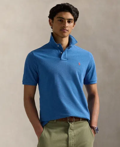 Polo Ralph Lauren Men's Classic-fit Cotton Polo Shirt In Blue