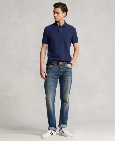 Polo Ralph Lauren Men's Classic-fit Cotton Polo Shirt In Blue
