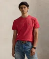Polo Ralph Lauren Classic Fit Jersey Pocket Tee In Red