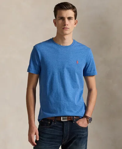 Polo Ralph Lauren Cotton T-shirt In Blue