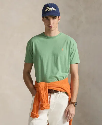 Polo Ralph Lauren Men's Classic Fit Crew Neck T-shirt In Green