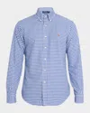 Polo Ralph Lauren Ralph Lauren Gingham Long Sleeve Shirt Blue In Multi