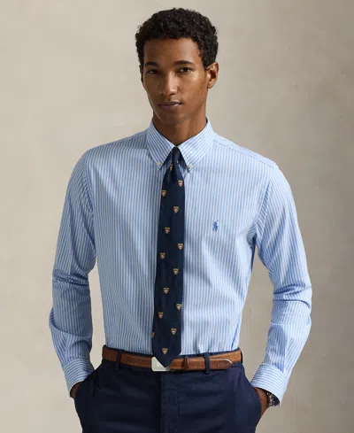 Polo Ralph Lauren Men's Classic-fit Gingham Stretch Poplin Shirt In Multi