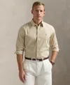 Polo Ralph Lauren Men's Classic-fit Gingham Stretch Poplin Shirt In Neutral
