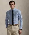 Polo Ralph Lauren Classic Fit Houndstooth Linen Button-up Shirt