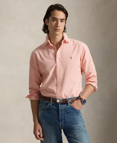 Polo Ralph Lauren The Iconic Oxford Shirt In Pink