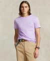 Polo Ralph Lauren Men's Classic-fit Jersey Crewneck T-shirt In Pastel Purple Heather