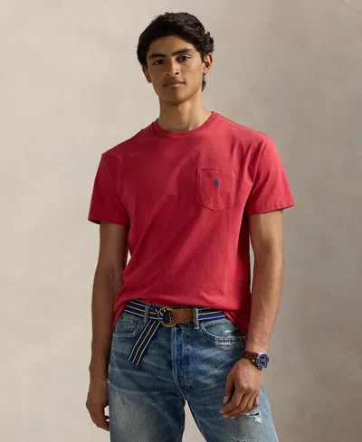 POLO RALPH LAUREN MEN'S CLASSIC-FIT JERSEY POCKET T-SHIRT