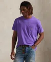 Polo Ralph Lauren Men's Classic-fit Jersey Pocket T-shirt In Purple