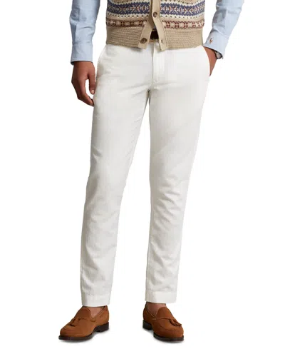 Polo Ralph Lauren Men's Classic-fit Linen-blend Pants In Deckwash White
