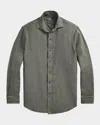 Polo Ralph Lauren Linen Shirt In New Olive