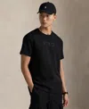 Polo Ralph Lauren Men's Classic Fit Logo Double-knit T-shirt In Black