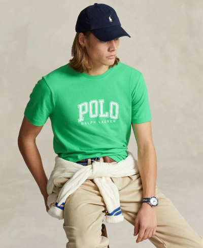 Polo Ralph Lauren Men's Classic-fit Logo Jersey T-shirt In Classic Kelly