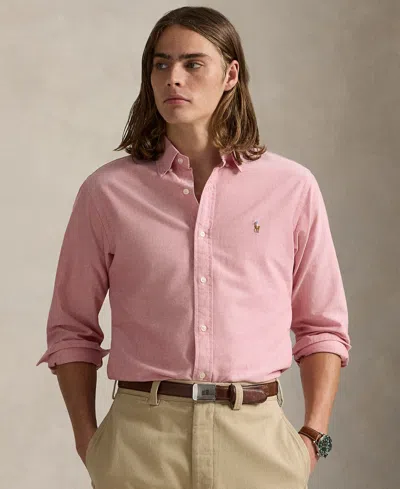 POLO RALPH LAUREN MEN'S CLASSIC FIT LONG SLEEVE OXFORD SHIRT