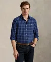Polo Ralph Lauren Men's Classic Fit Long Sleeve Oxford Shirt In Blue
