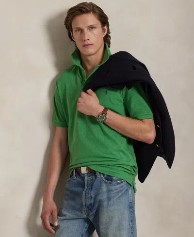 Polo Ralph Lauren Men's Classic-fit Mesh Polo In Green