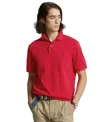 Polo Ralph Lauren Classic Fit Mesh Polo Shirt In Red